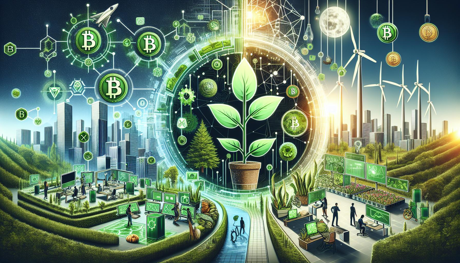 CRYPTOMONNAIES VERTES : OPPORTUNITÉS et DÉFIS pour un Avenir DURABLE 🌱
